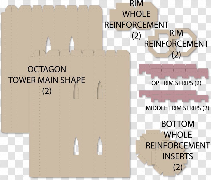 Paper Tool Renaissance Spatula Font - Alex Rodriguez - Castle Tower Transparent PNG