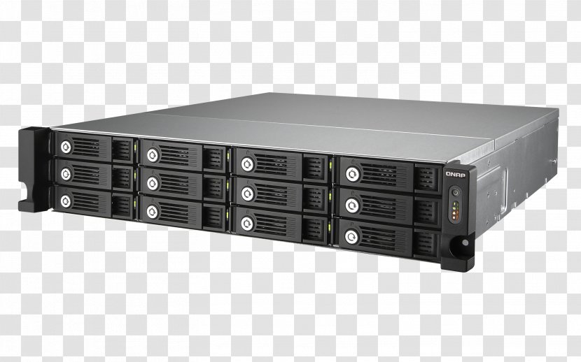 Network Storage Systems Hard Drives QNAP UX-1200U-RP/ 12 Bay Nas UX-500P Serial ATA - Data Transparent PNG