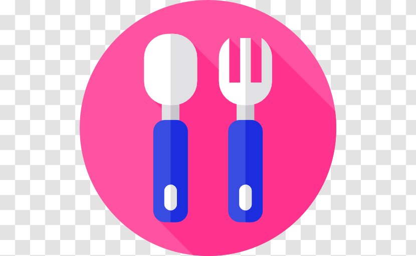 Fork Clip Art - Magenta Transparent PNG