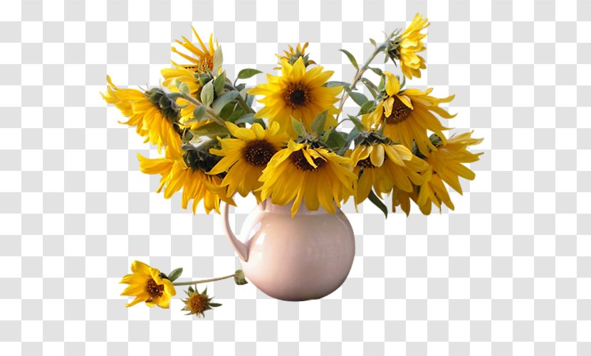 Common Sunflower .de Greeting Götz Afternoon - Flowerpot - Kwiaty Transparent PNG