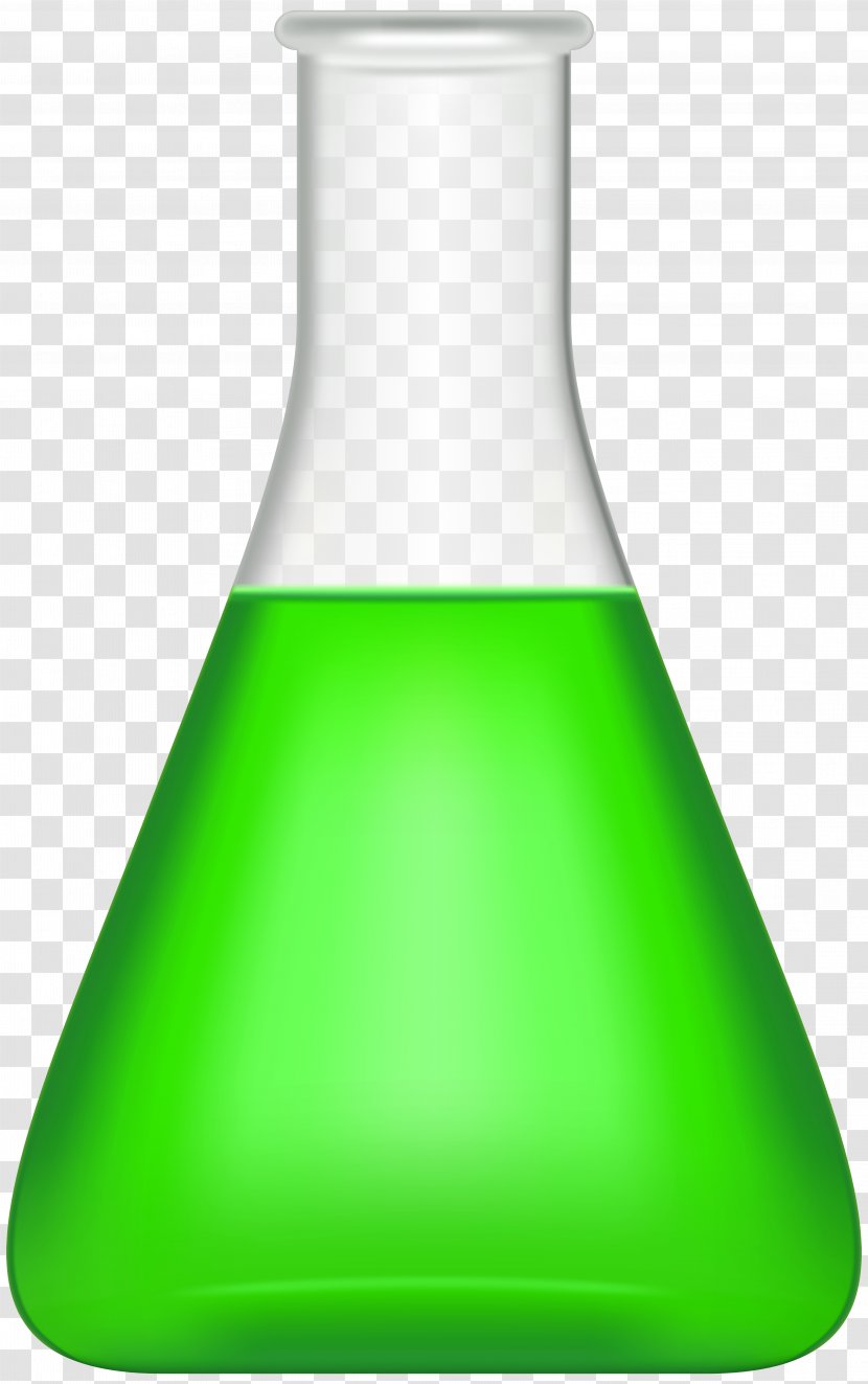 Laboratory Flasks Erlenmeyer Flask Beaker Clip Art - Glassware Transparent PNG