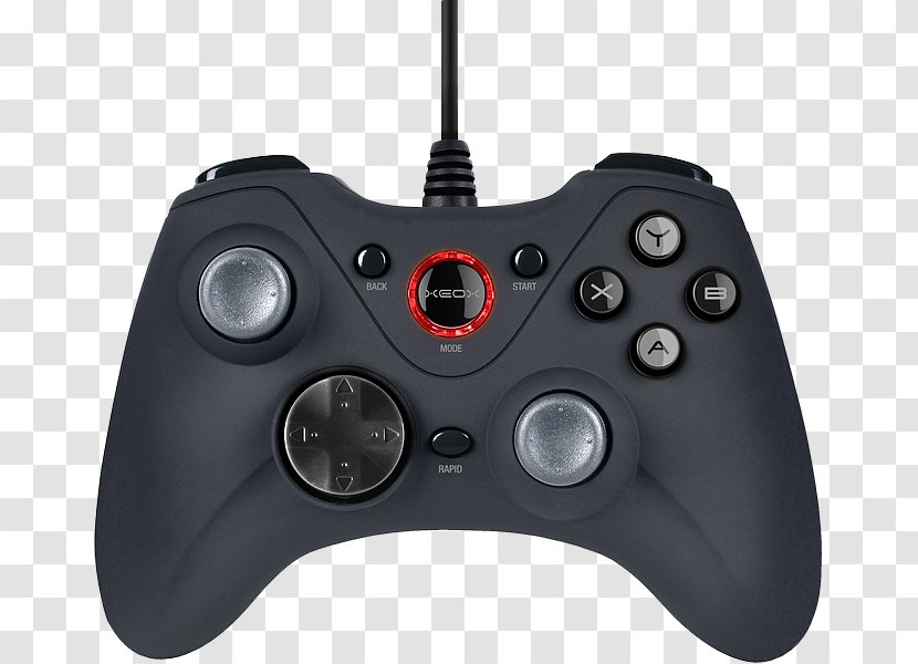Xbox 360 Black Speedlink XEOX Pro Game Controllers DirectInput - Electronic Device - Computer Transparent PNG