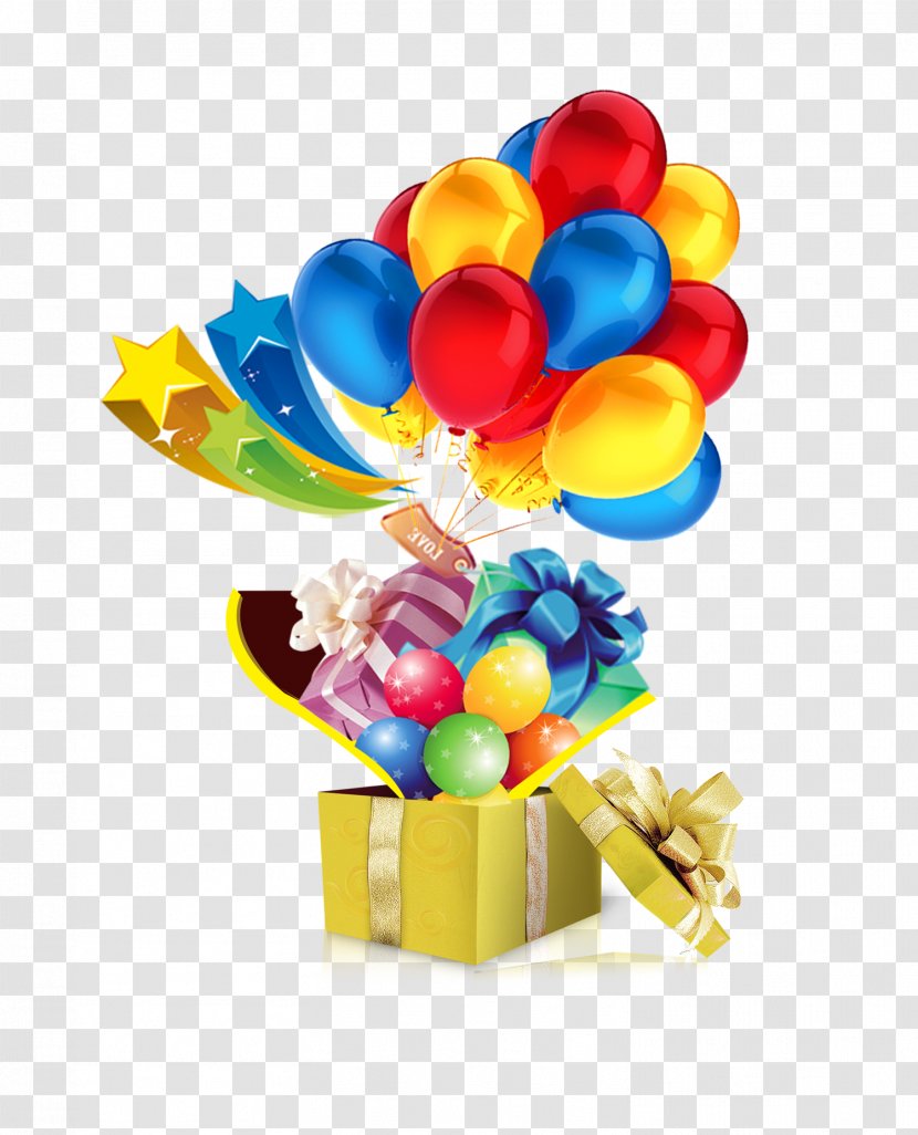 Balloon Gift Download - Confectionery Transparent PNG