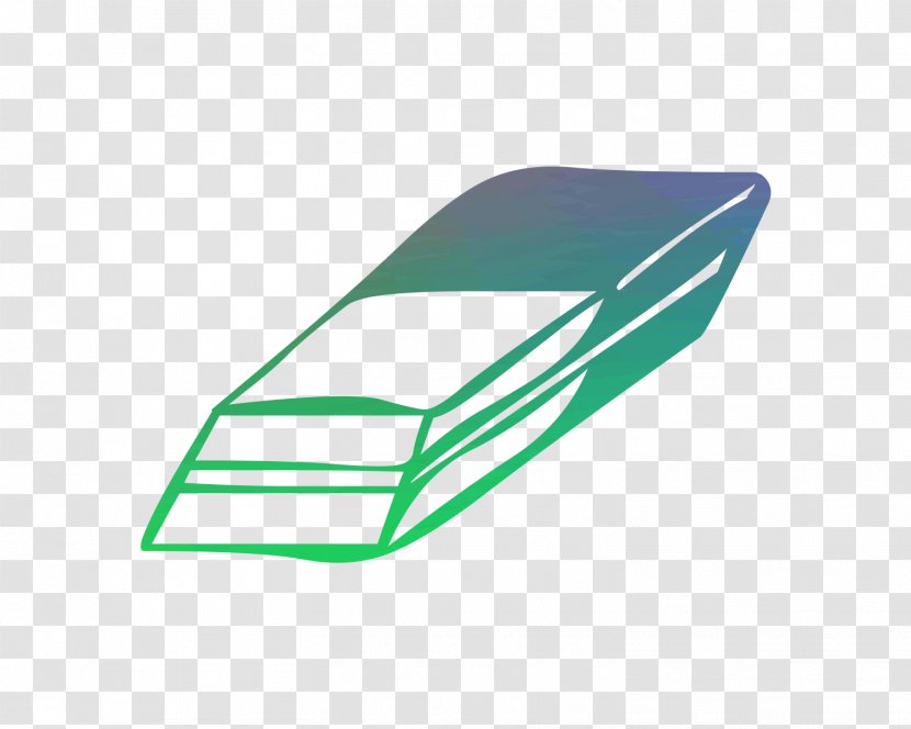 Product Design Car Line Angle - Green Transparent PNG