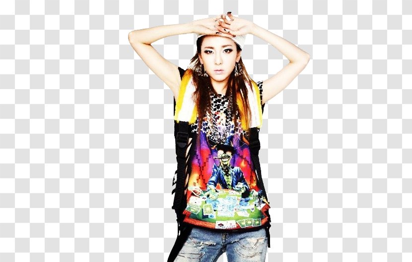 South Korea 2NE1 CRUSH K-pop - Outerwear - Fashion Model Transparent PNG
