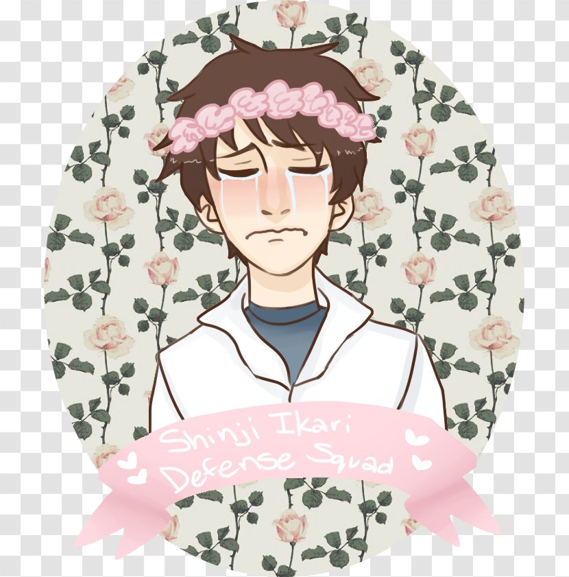 Shinji Ikari Drawing Doodle - Flower Transparent PNG