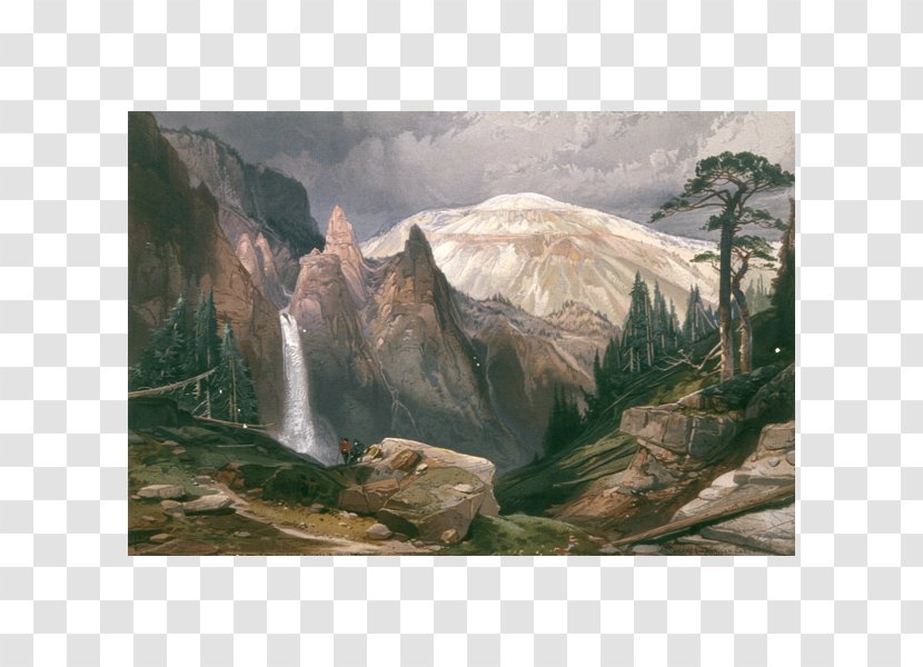 Tower Fall Grand Canyon Of The Yellowstone Upper Falls Caldera Lake - Park Transparent PNG