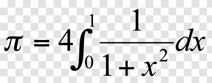 Integral Pi Formula Area Circle - Heart Transparent PNG