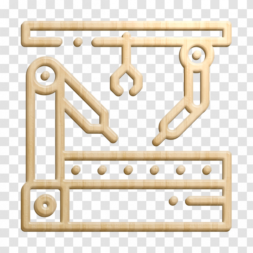 Conveyor Icon Mass Production Icon Transparent PNG