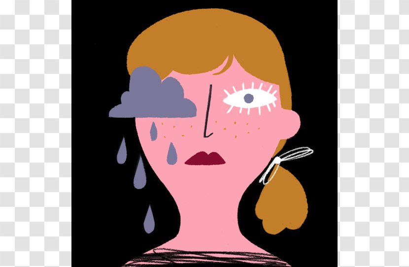 Visual Arts Crying Clip Art - Silhouette - Pics Of Someone Transparent PNG
