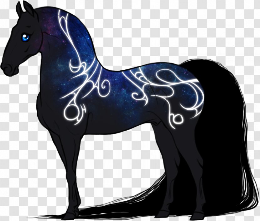 Pony Mustang Stallion Halter Cobalt Blue Transparent PNG