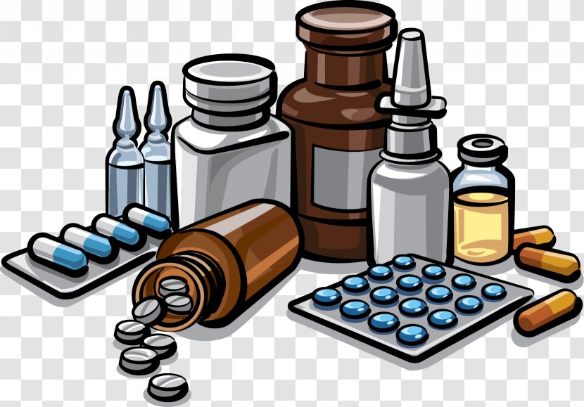 Pharmaceutical Drug Royalty-free Recreational Use Clip Art - Bottle - Pills Transparent PNG