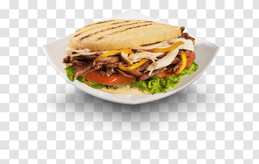 Cheeseburger Cuadrangular Cumana Gyro Breakfast Sandwich Fast Food - Finger - Flatbread Transparent PNG