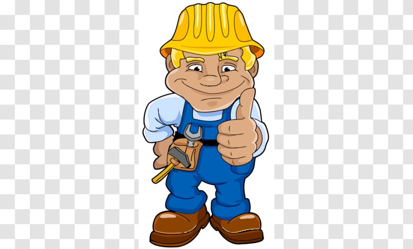 Laborer Construction Worker Clip Art - Architectural Engineering - Officer-cartoon Transparent PNG