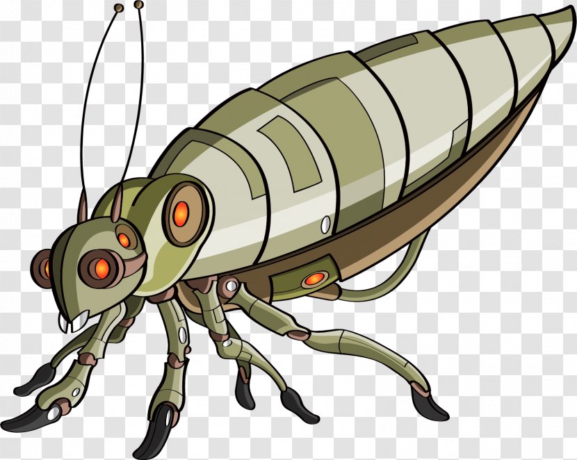 Insect Robot Yellow Stock Photography Illustration - Fauna - Painted Vector Transparent PNG
