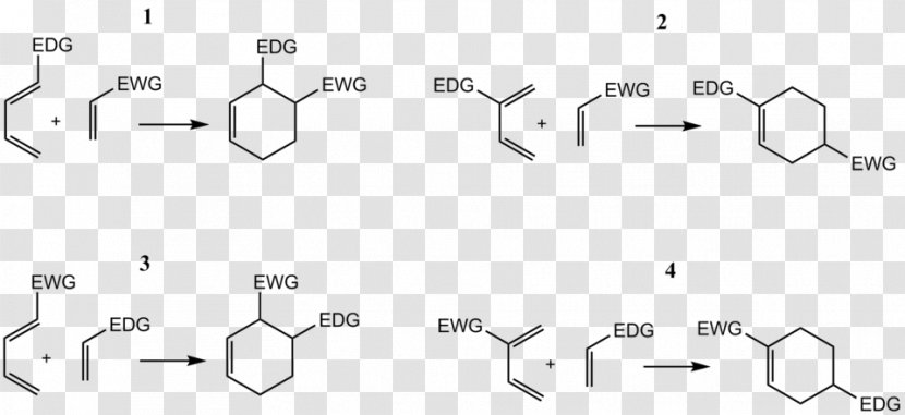 Regioselectivity Diels–Alder Reaction Chemical Chemistry Organic - Plot - White Transparent PNG