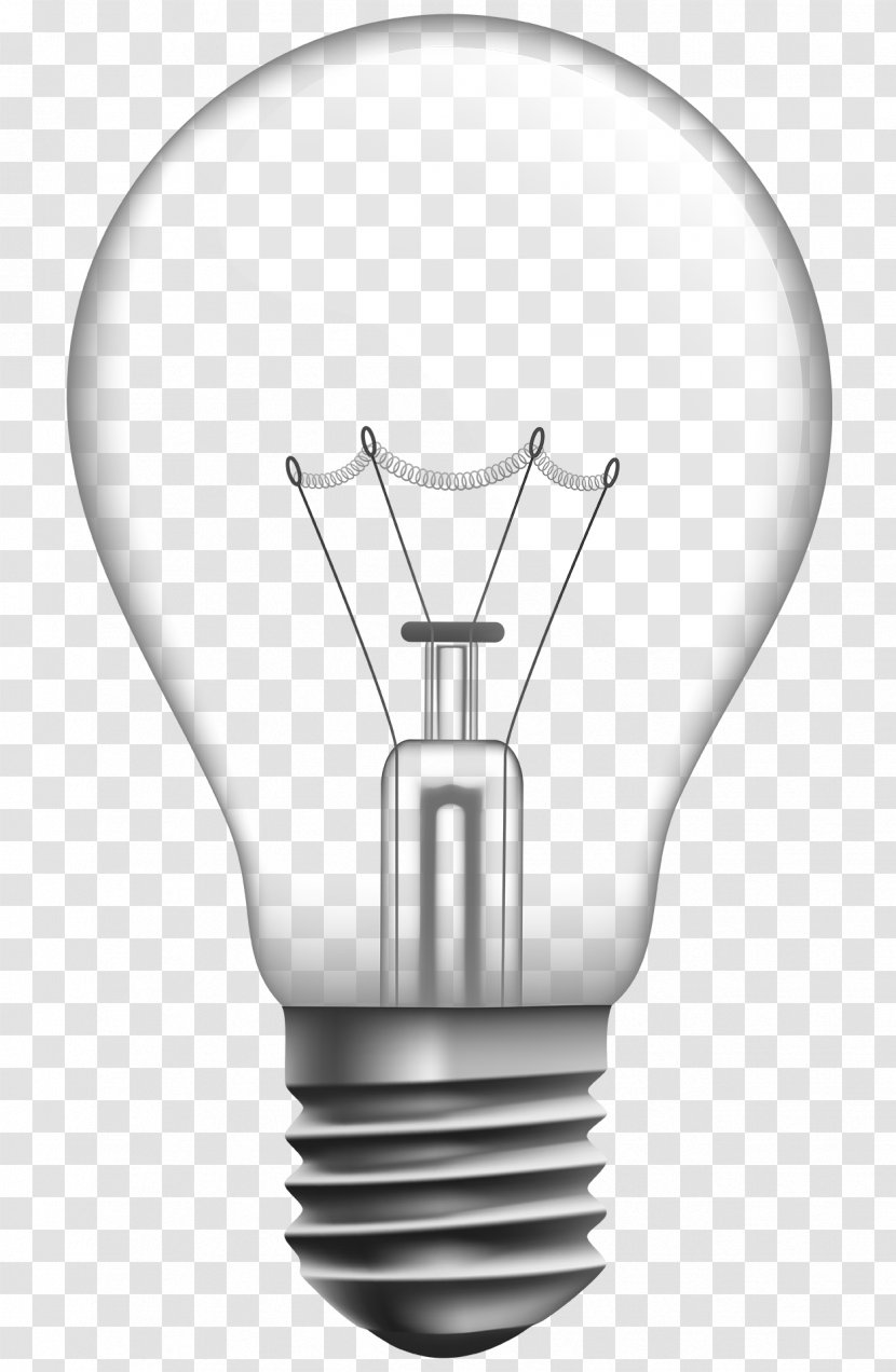 Incandescent Light Bulb LED Lamp Transparent PNG