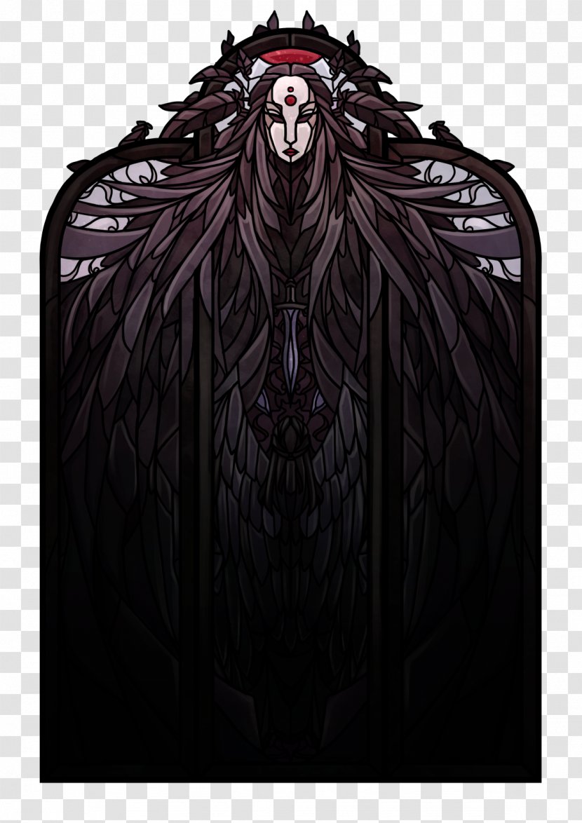 Dungeons & Dragons Critical Role Queen The Raven Kelemvor Lyonsbane - Stained Glass Transparent PNG