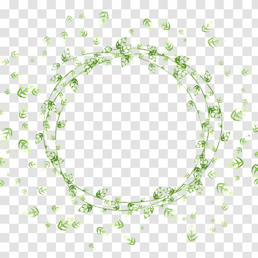 Wreath Google Images Leaf Flower - Pixel - Green Leaves Picture Material Ring Transparent PNG