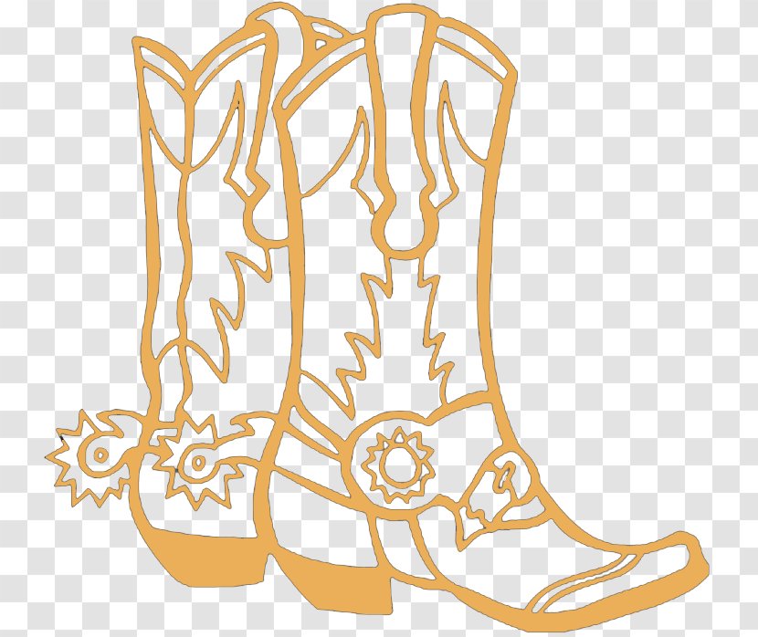Colouring Pages Coloring Book Cowboy Boot Transparent PNG