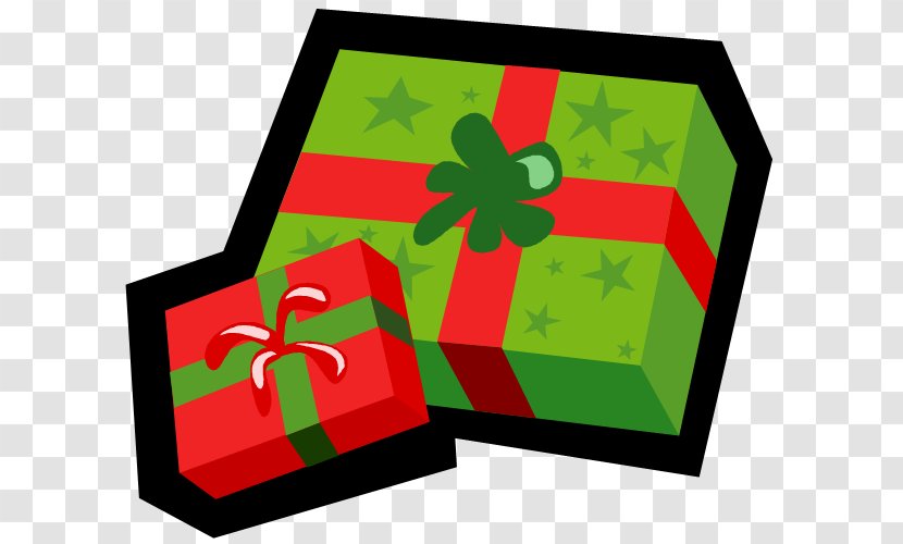 Green Symbol Christmas - Gift Box REAL Transparent PNG