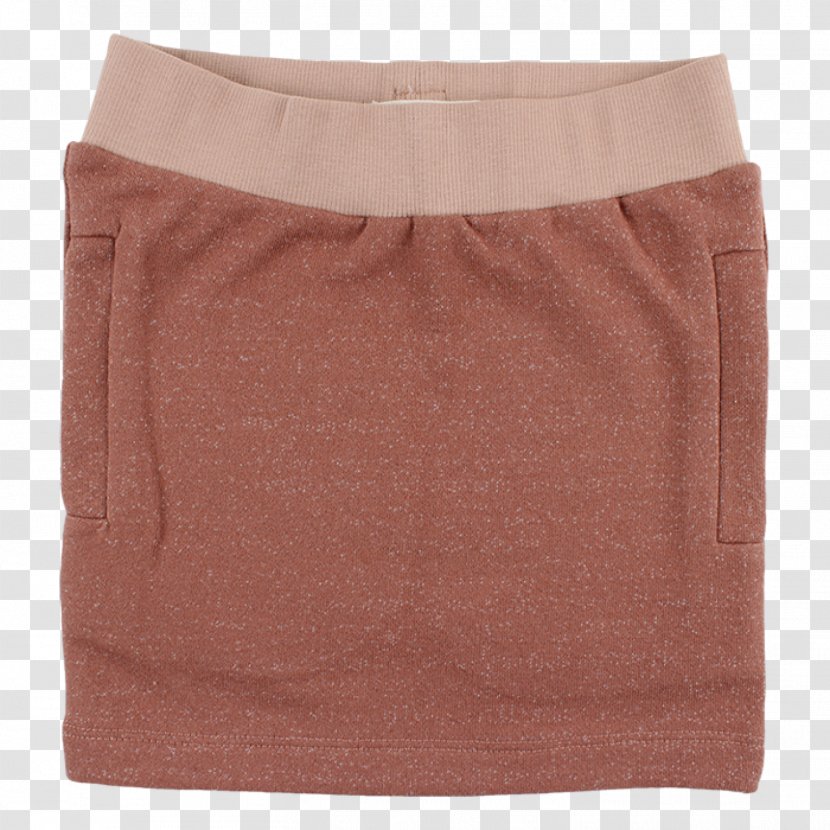 Skirt - Brown - Rags Transparent PNG