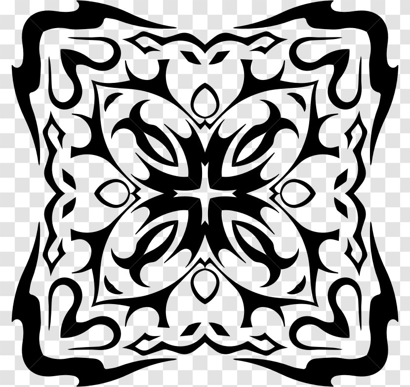 Tribal Art Clip - White - Design Transparent PNG