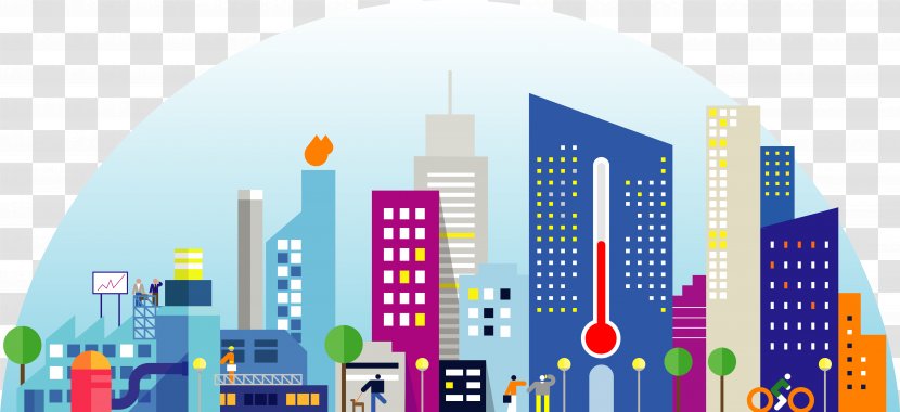 Efficient Energy Use Metropolitan Area Skyscraper Product - Human Settlement - Audit Cartoon Utility Transparent PNG