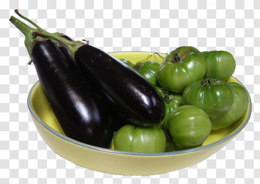 Eggplant Vegetarian Cuisine Tomato - Peppers Transparent PNG