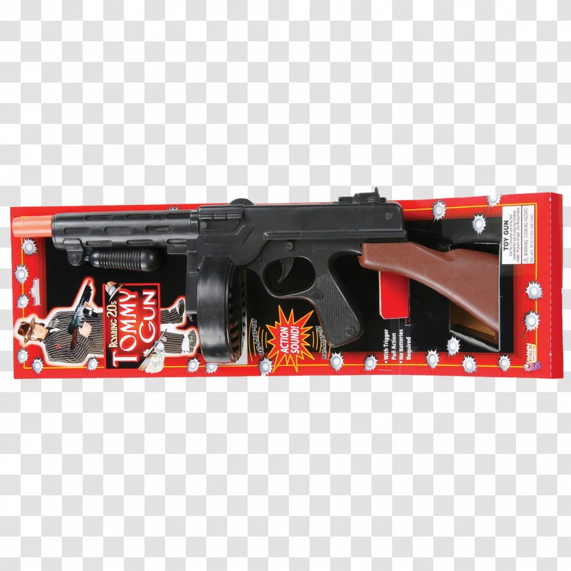 Firearm Airsoft Guns Weapon Thompson Submachine Gun Trigger - Frame - Machine Transparent PNG