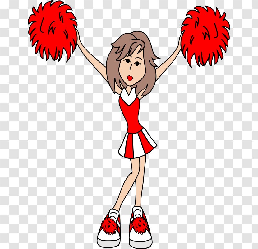 Cheerleading Uniforms Clip Art - Watercolor - Cheerleader Transparent PNG