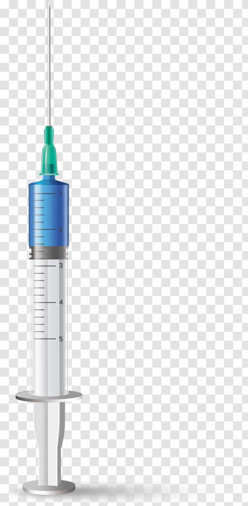 Needle Gauge Comparison Chart Hypodermic Syringe - Injection - Cartoon Transparent PNG