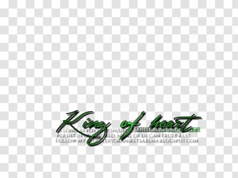 Logo Brand Line Font - Green Transparent PNG