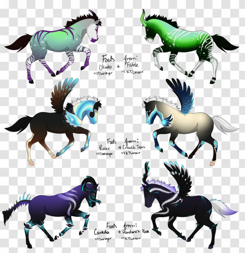 Mustang Pony Mane Pack Animal Canidae - Vertebrate Transparent PNG