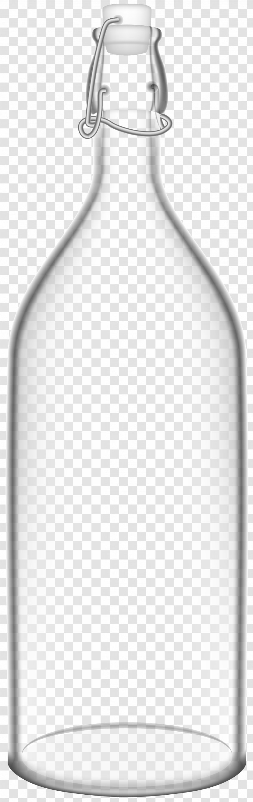 Glass Bottle Clip Art Water Bottles - Barware Transparent PNG