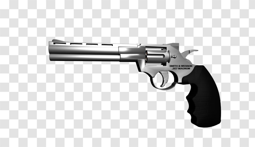 Revolver Pistol Firearm Airsoft Guns .357 Magnum - Gun Barrel - Cowboy Bebop Transparent PNG