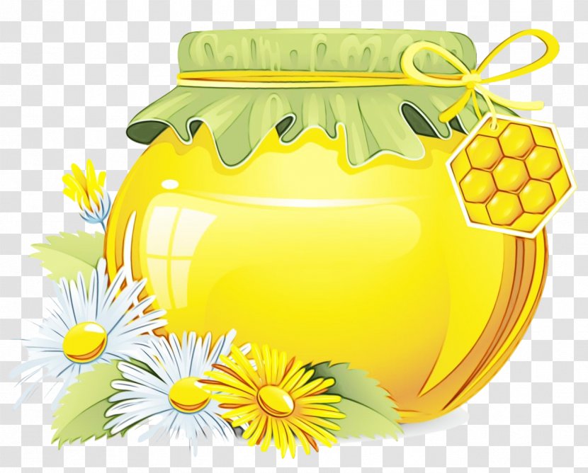 Sunflower - Watercolor - Plant Honeybee Transparent PNG