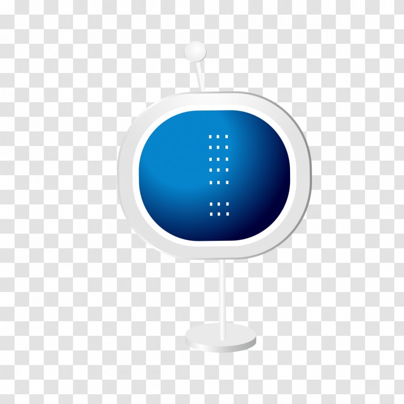 Circle Microsoft Azure Font - Blue Video Model Transparent PNG