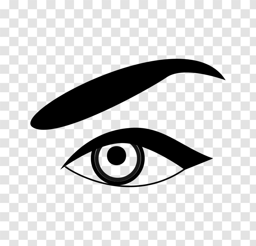 Eyebrow Human Eye Clip Art - Wing - Brow Transparent PNG