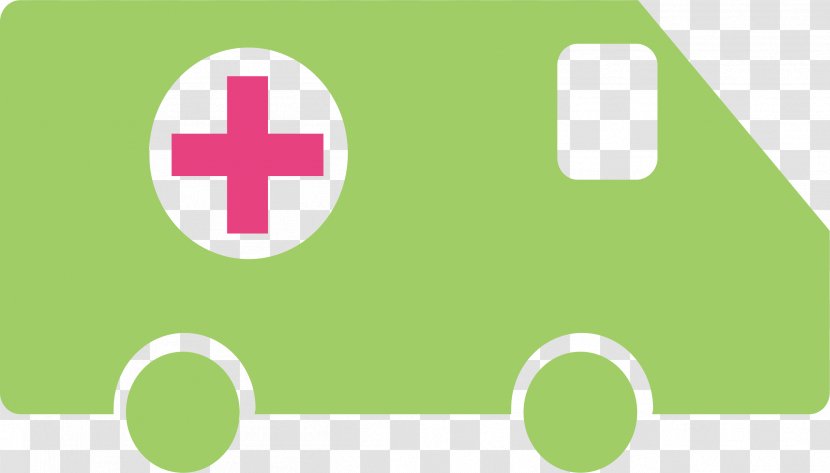 Green Ambulance - Symbol Transparent PNG