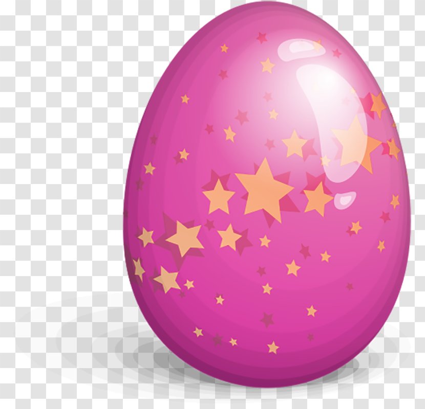 Easter Bunny Egg - Magenta - Purple Transparent PNG