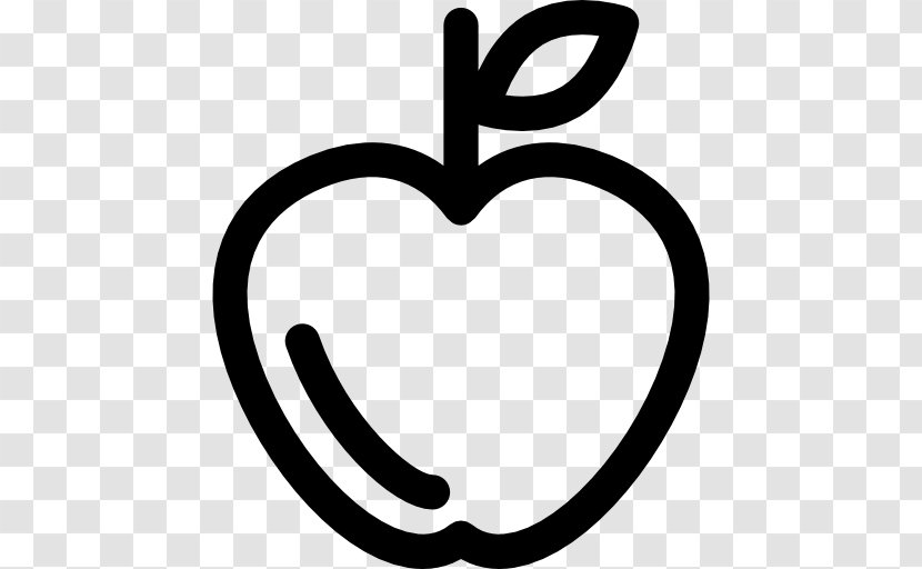 Apple Silhouette Drawing Clip Art - Heart Transparent PNG