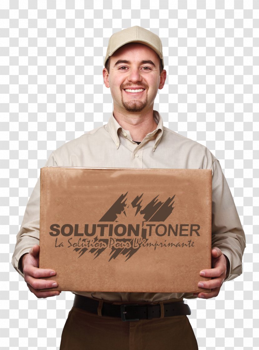 Delivery Man Box Courier Parcel Transparent PNG