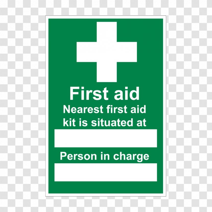 Sign First Aid Kits Supplies Health And Safety Executive - Symbol - Kit Transparent PNG