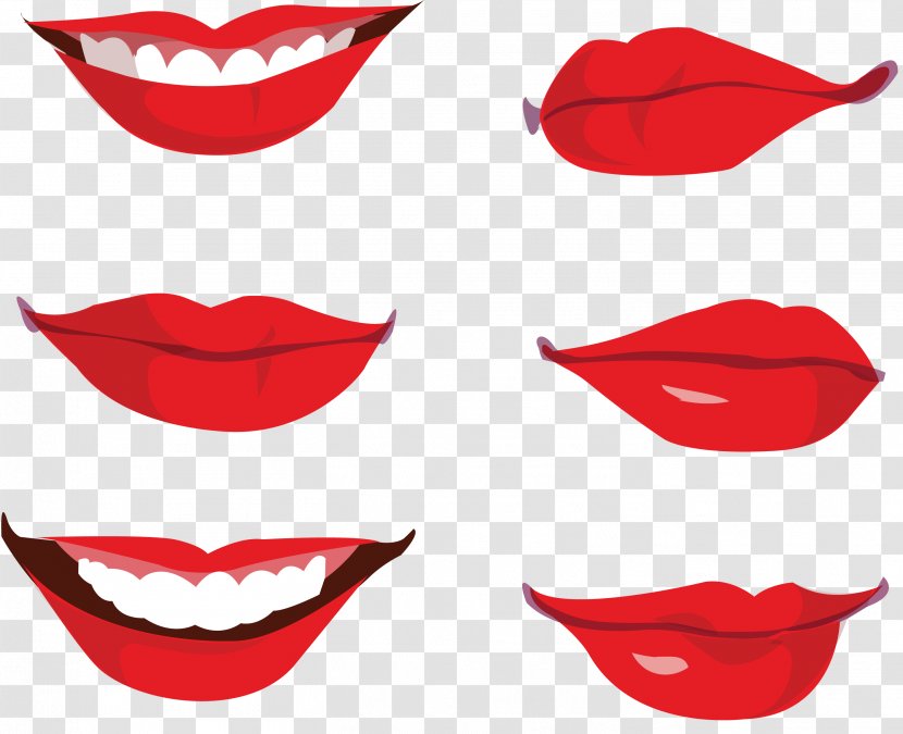 Mouth Lip Smile Clip Art - Lips Transparent PNG