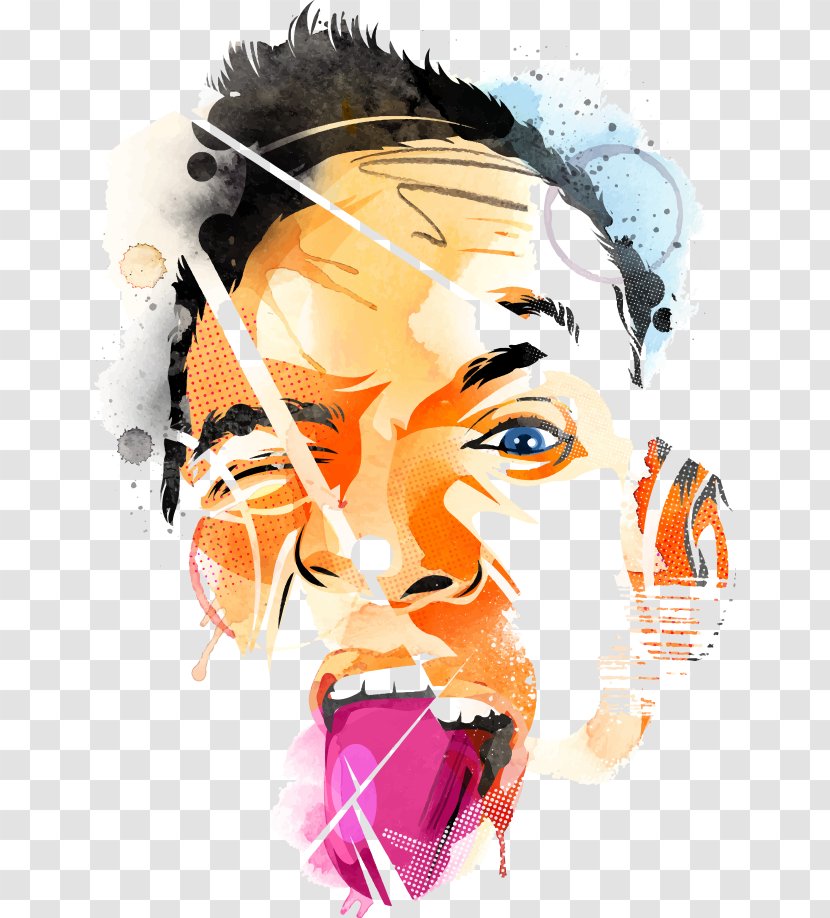 Graphic Design Illustration - Raster Graphics - Tongue Vector Man Transparent PNG