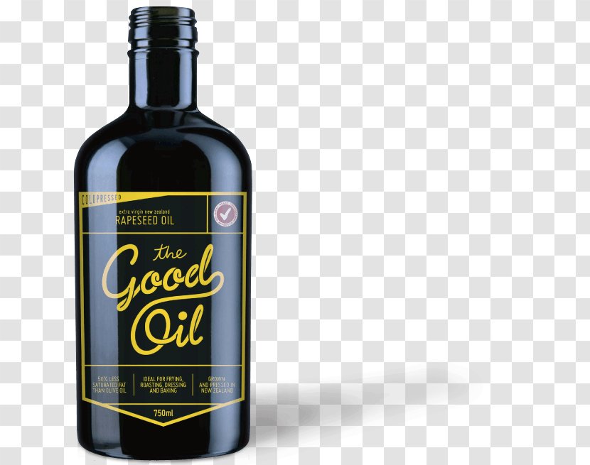 Rapeseed The Good Oil Bottle Olive - Wine Transparent PNG