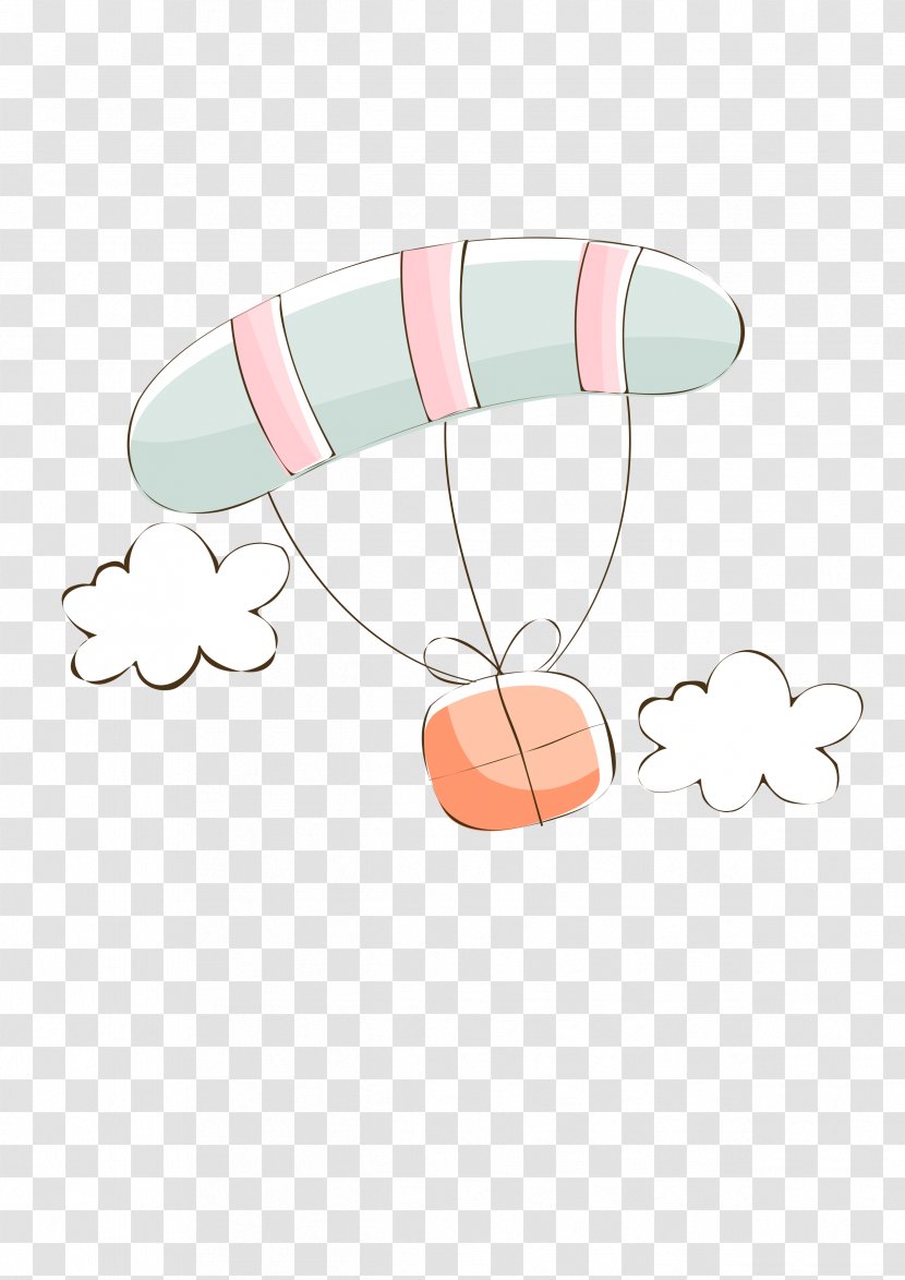 Parachute Parachuting Balloon - Paper Transparent PNG