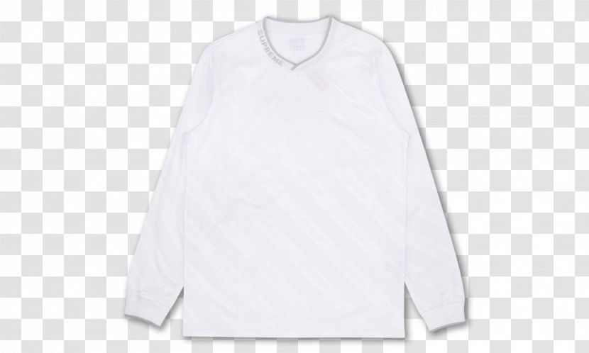 Long-sleeved T-shirt Collar Neck - Soccer Jersey Transparent PNG