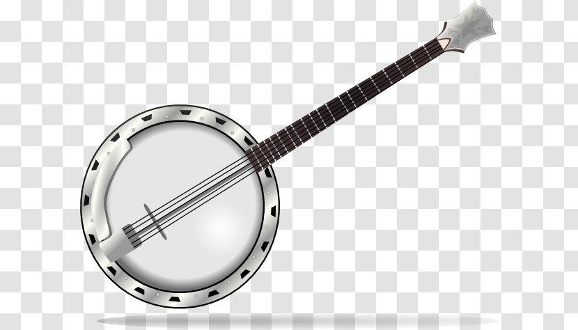 Banjo Musical Instruments String Clip Art - Guitar - Cliparts Transparent PNG